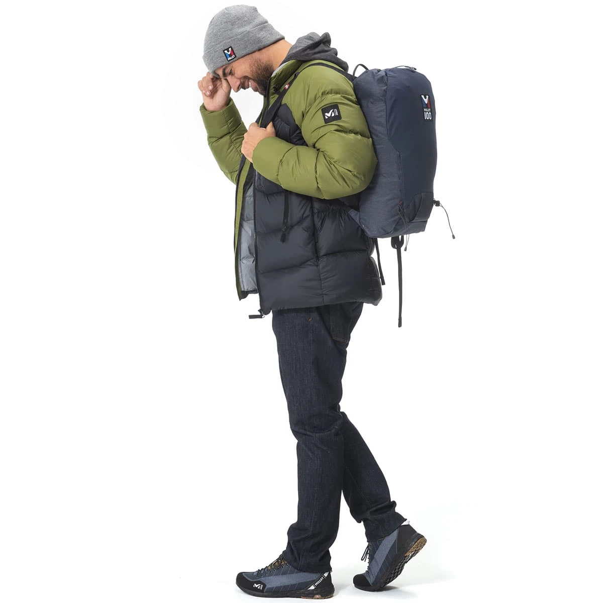 MILLET ABRASION BELAY JKT M BLACK/FERN 22 3 MILLET ABRASION BELAY JKT M BLACK/FERN 22 – Image 3