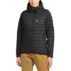 Haglöfs HAGLOFS SPIRE MIMIC HOOD WS TRUE BLACK SOLID 22 9 Haglöfs HAGLOFS SPIRE MIMIC HOOD WS TRUE BLACK SOLID 22 -Vêtements De Ski Boutique 9 101390 haglofs spire mimic hood ws true black solid 604677 tbs 03