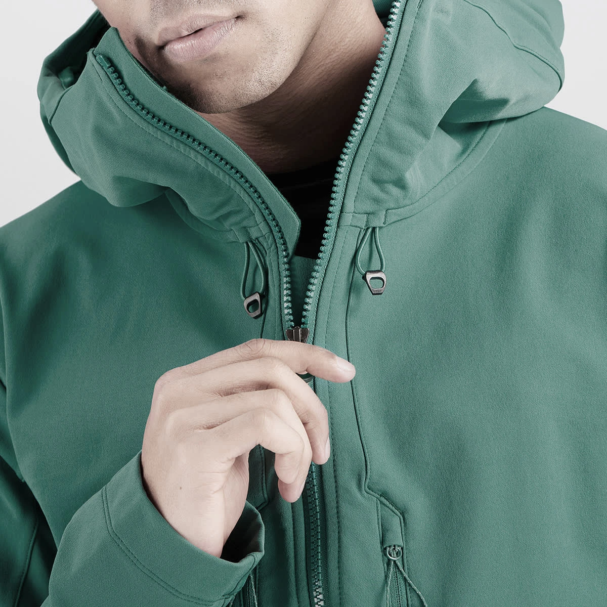 SALOMON OUTPEAK SOFTSHELL HDY M PACIFIC 22 6 SALOMON OUTPEAK SOFTSHELL HDY M PACIFIC 22 – Image 6