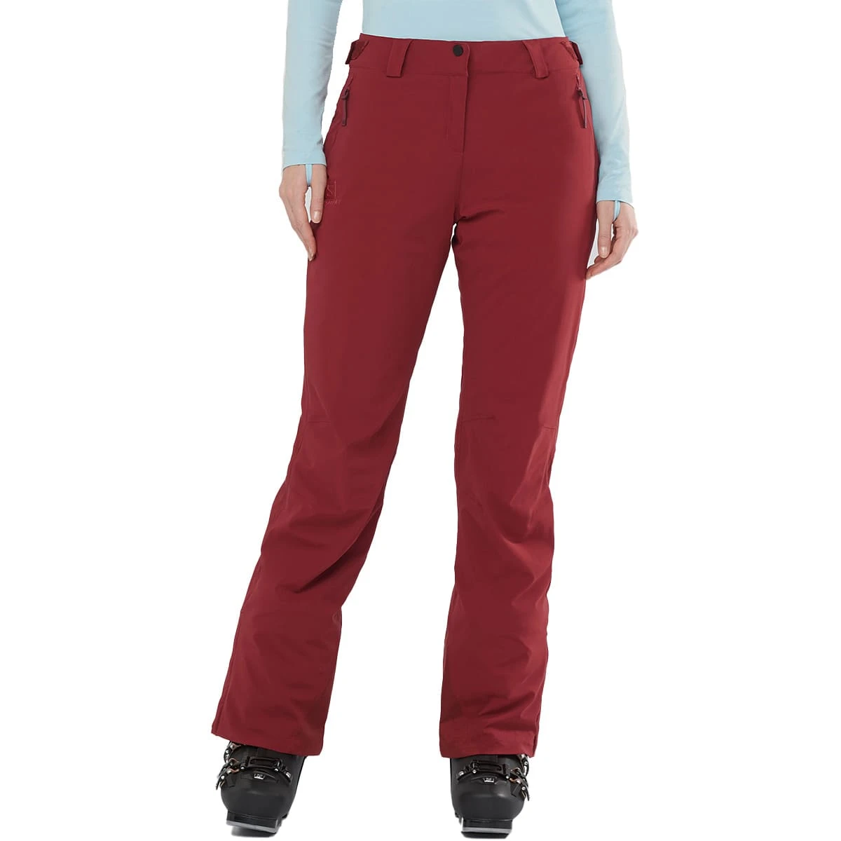 SALOMON THE BRILLIANT PANT W POMEGRANATE 22 2 SALOMON THE BRILLIANT PANT W POMEGRANATE 22 – Image 2