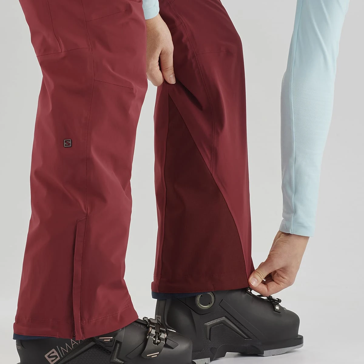 SALOMON THE BRILLIANT PANT W POMEGRANATE 22 4 SALOMON THE BRILLIANT PANT W POMEGRANATE 22 – Image 4