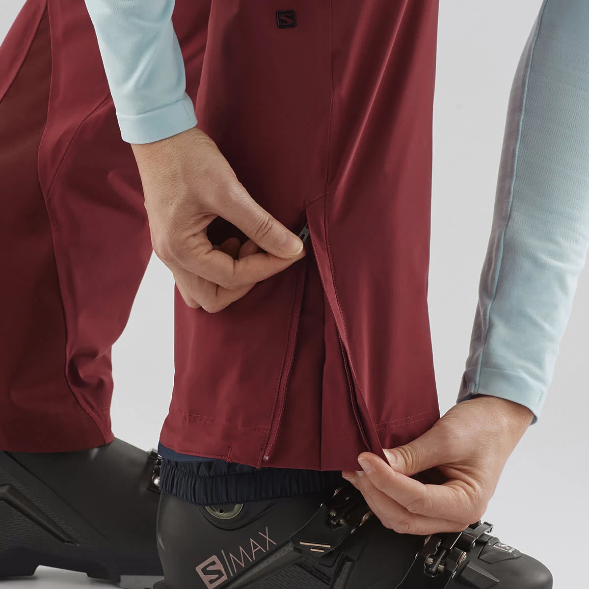 SALOMON THE BRILLIANT PANT W POMEGRANATE 22 5 SALOMON THE BRILLIANT PANT W POMEGRANATE 22 – Image 5