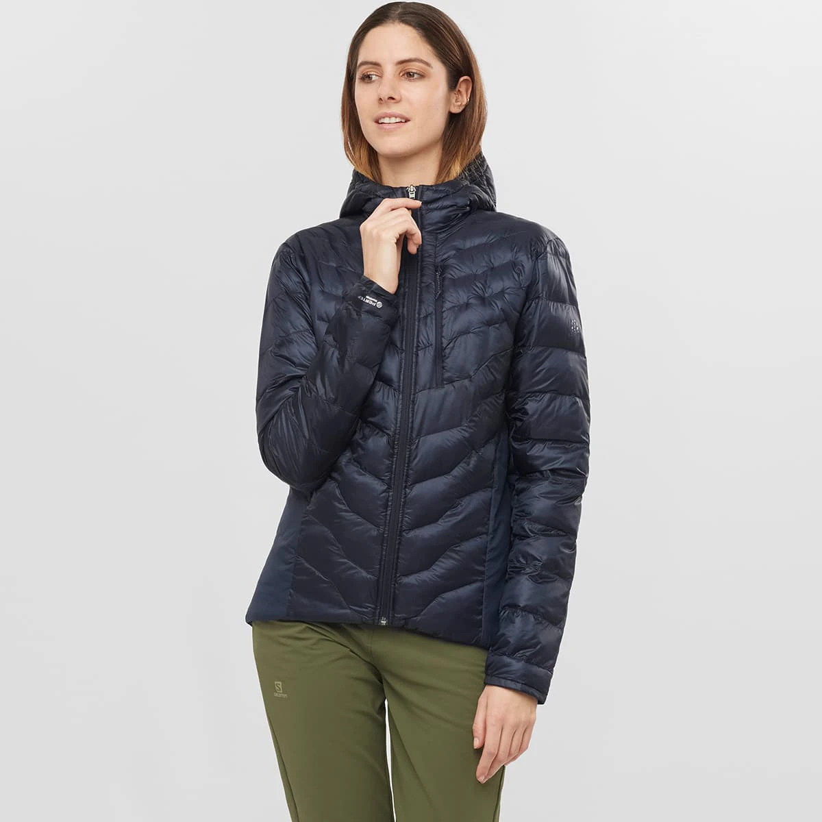 SALOMON OUTPEAK INSUL HOODIE W NIGHT SKY 22 2 SALOMON OUTPEAK INSUL HOODIE W NIGHT SKY 22 – Image 2