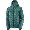 SALOMON OUTPEAK INSUL HOODIE W PACIFIC/NIGHT SKY 22