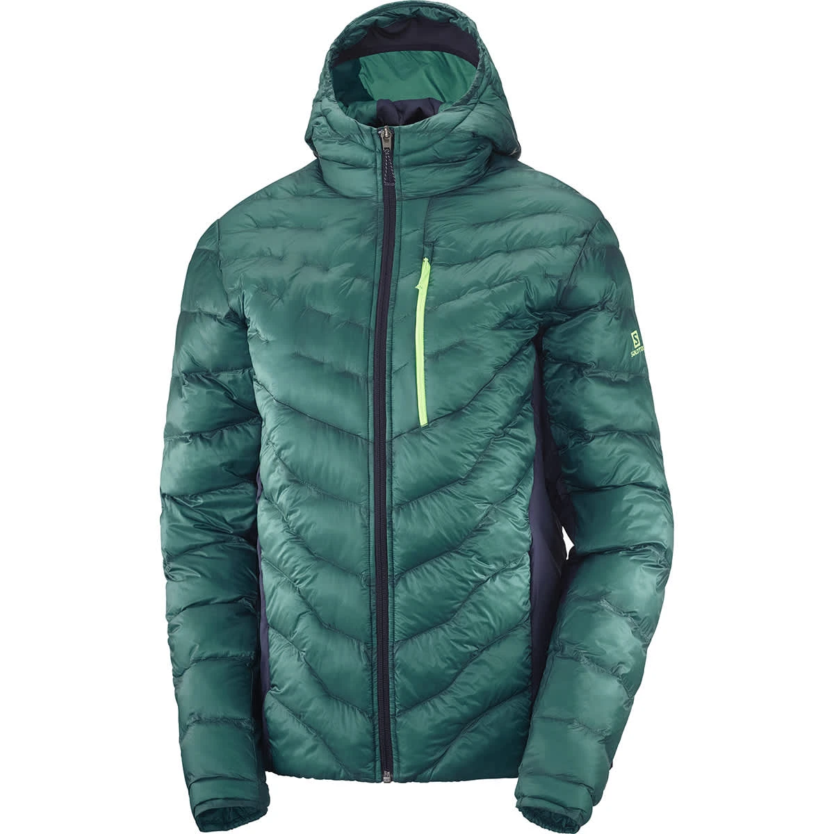 SALOMON OUTPEAK INSUL HOODIE W PACIFIC/NIGHT SKY 22 1 SALOMON OUTPEAK INSUL HOODIE W PACIFIC/NIGHT SKY 22