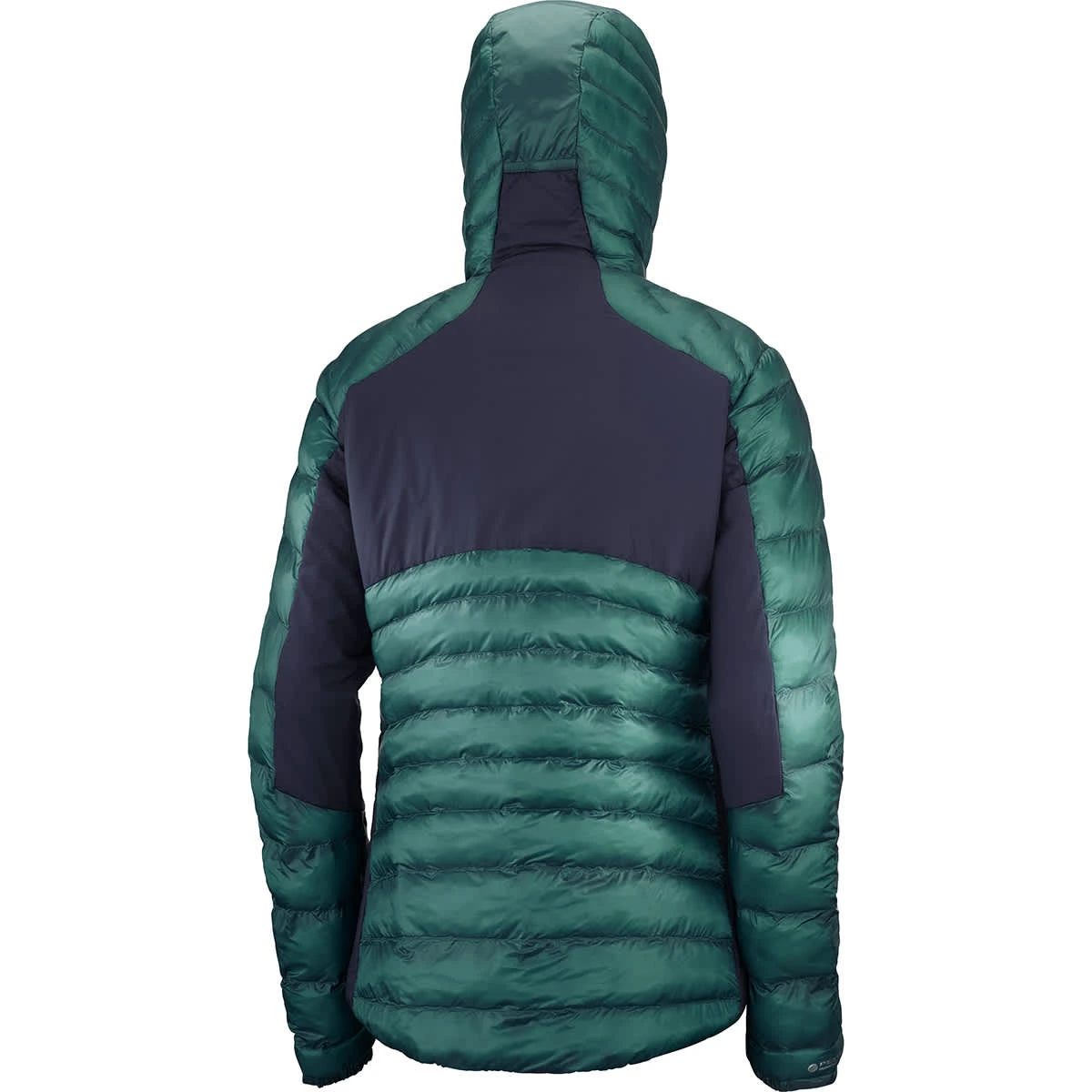 SALOMON OUTPEAK INSUL HOODIE W PACIFIC/NIGHT SKY 22 2 SALOMON OUTPEAK INSUL HOODIE W PACIFIC/NIGHT SKY 22 – Image 2