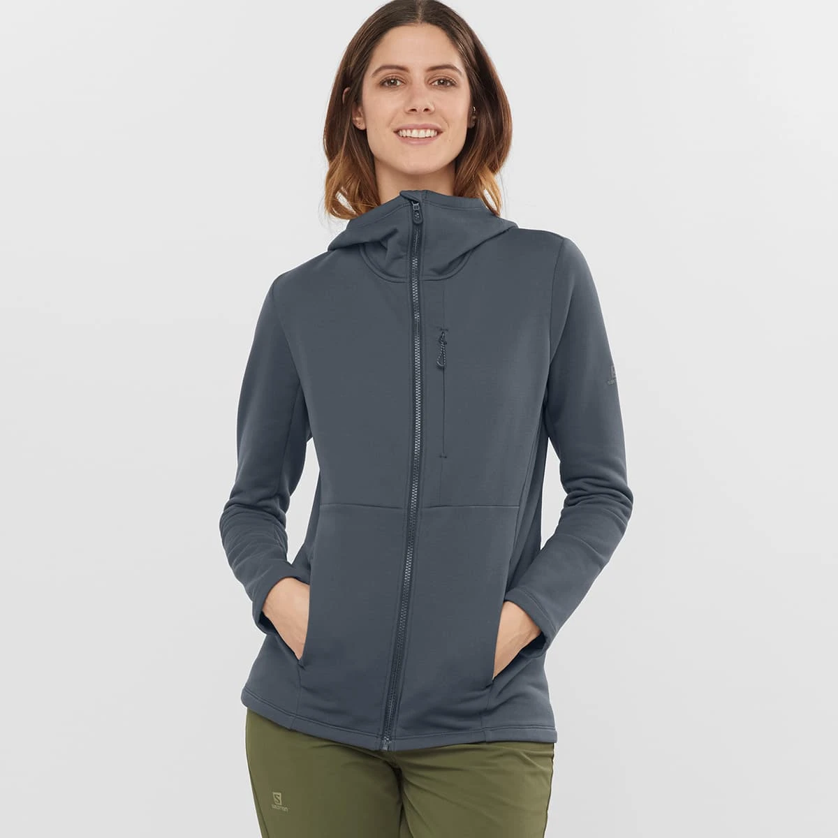 SALOMON SNTIAL XWARM HOODIE W EBONY 22 2 SALOMON SNTIAL XWARM HOODIE W EBONY 22 – Image 2