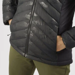 SALOMON TRANSITION DOWN HOODIE W BLACK/HE 22 12 SALOMON TRANSITION DOWN HOODIE W BLACK/HE 22 -Vêtements De Ski Boutique 9 102630 transition down hoodie w black he lc1603700 04