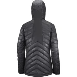 SALOMON TRANSITION DOWN HOODIE W BLACK/HE 22 14 SALOMON TRANSITION DOWN HOODIE W BLACK/HE 22 -Vêtements De Ski Boutique 9 102630 transition down hoodie w black he lc1603700 06