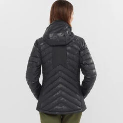 SALOMON TRANSITION DOWN HOODIE W BLACK/HE 22 17 SALOMON TRANSITION DOWN HOODIE W BLACK/HE 22 -Vêtements De Ski Boutique 9 102630 transition down hoodie w black he lc1603700 09