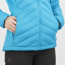 SALOMON TRANSITION DOWN HOODIE W BARRIER REEF 22 13 SALOMON TRANSITION DOWN HOODIE W BARRIER REEF 22 -Vêtements De Ski Boutique 9 102631 transition down hoodie w barrier reef lc1603800 05
