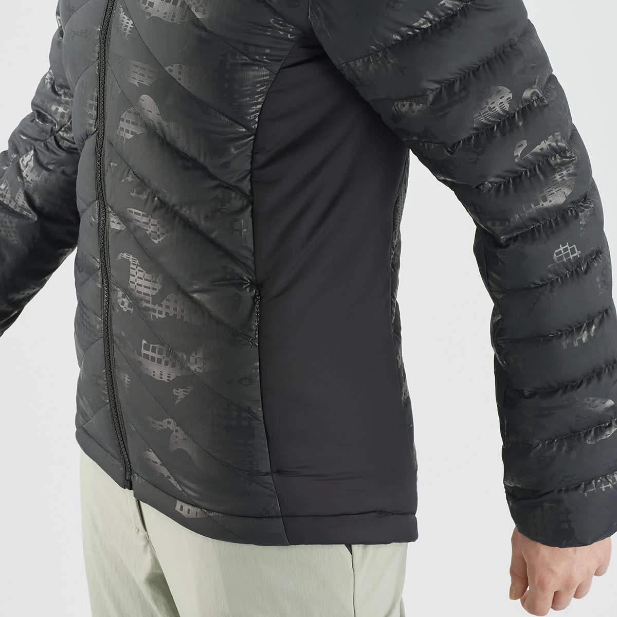 SALOMON TRANSITION DOWN JKT W BLACK/HE 22 4 SALOMON TRANSITION DOWN JKT W BLACK/HE 22 – Image 4