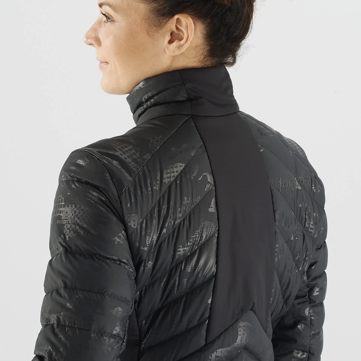 SALOMON TRANSITION DOWN JKT W BLACK/HE 22 5 SALOMON TRANSITION DOWN JKT W BLACK/HE 22 – Image 5