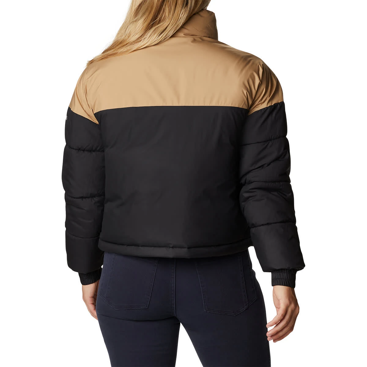 COLUMBIA PIKE LAKE CROPPED JACKET W BLACK/CHALK/BEACH 22 2 COLUMBIA PIKE LAKE CROPPED JACKET W BLACK/CHALK/BEACH 22 – Image 2
