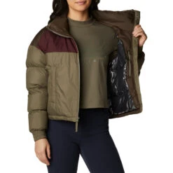 COLUMBIA PIKE LAKE CROPPED JACKET W STONE GREEN/MALBEC/OLIVE GREEN 22 10 COLUMBIA PIKE LAKE CROPPED JACKET W STONE GREEN/MALBEC/OLIVE GREEN 22 -Vêtements De Ski Boutique 9 102757 pike lake cropped jacket w stone green malbec olive green 1955223 397 04
