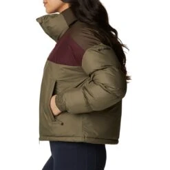 COLUMBIA PIKE LAKE CROPPED JACKET W STONE GREEN/MALBEC/OLIVE GREEN 22 11 COLUMBIA PIKE LAKE CROPPED JACKET W STONE GREEN/MALBEC/OLIVE GREEN 22 -Vêtements De Ski Boutique 9 102757 pike lake cropped jacket w stone green malbec olive green 1955223 397 05