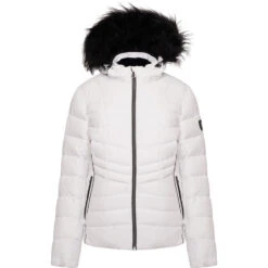 DARE 2B GLAMORIZE II JKT WHITE/BLKFUR 22