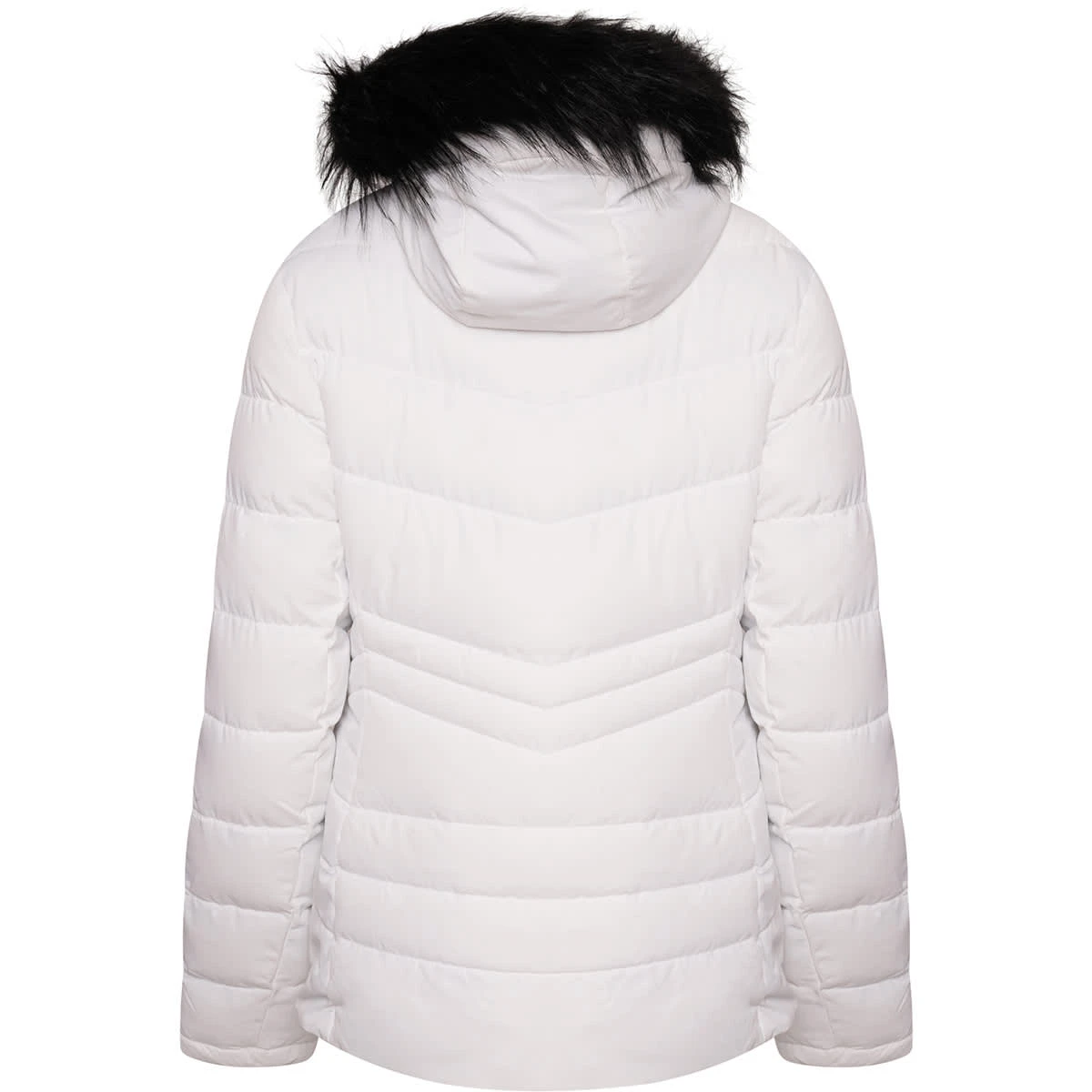 DARE 2B GLAMORIZE II JKT WHITE/BLKFUR 22 3 DARE 2B GLAMORIZE II JKT WHITE/BLKFUR 22 – Image 3
