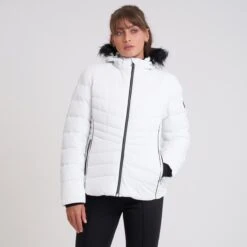 DARE 2B GLAMORIZE II JKT WHITE/BLKFUR 22 12 DARE 2B GLAMORIZE II JKT WHITE/BLKFUR 22 -Vêtements De Ski Boutique 9 104371 glamorize ii jkt white blkfur dwp479 zue 04