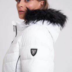 DARE 2B GLAMORIZE II JKT WHITE/BLKFUR 22 14 DARE 2B GLAMORIZE II JKT WHITE/BLKFUR 22 -Vêtements De Ski Boutique 9 104371 glamorize ii jkt white blkfur dwp479 zue 06