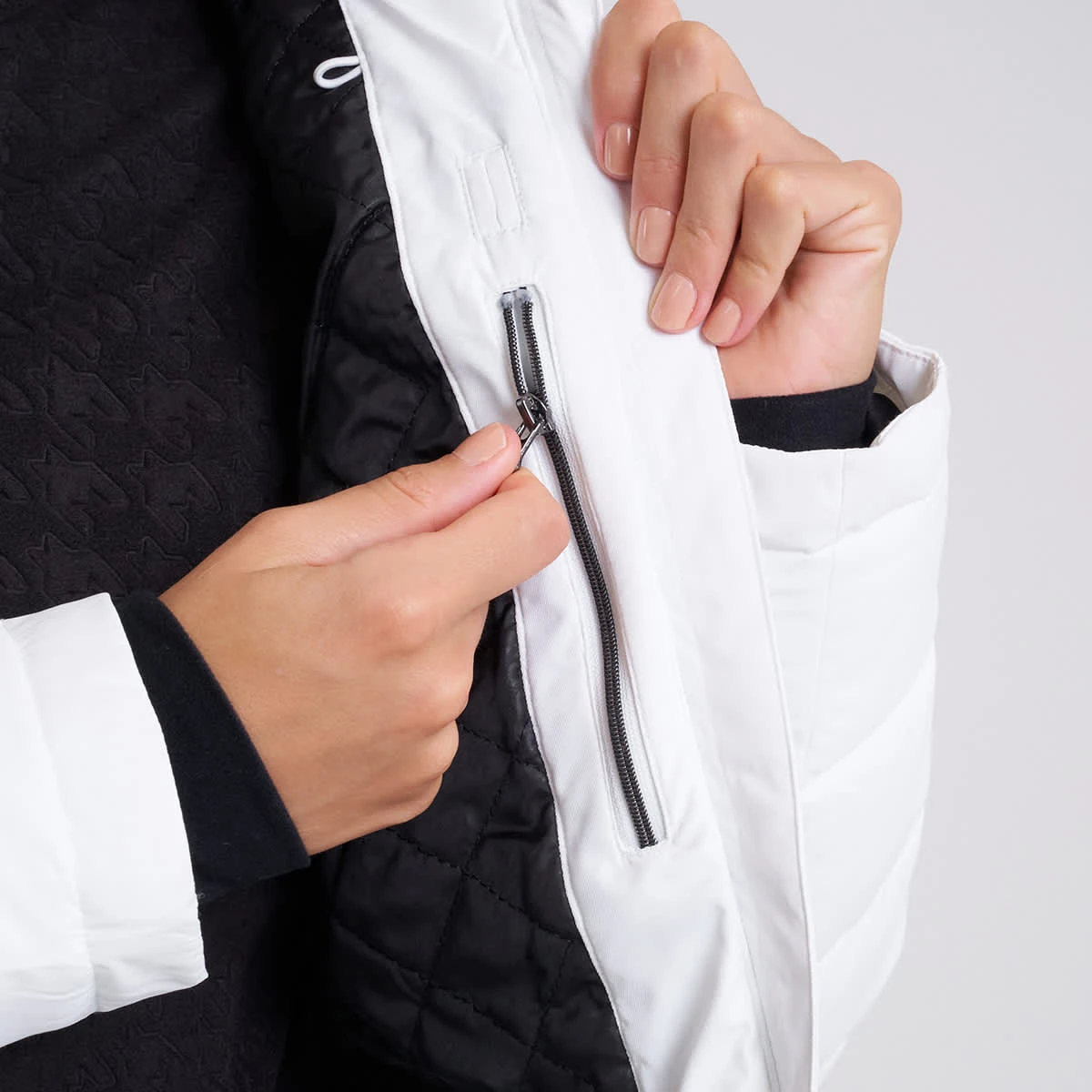 DARE 2B GLAMORIZE II JKT WHITE/BLKFUR 22 7 DARE 2B GLAMORIZE II JKT WHITE/BLKFUR 22 – Image 7