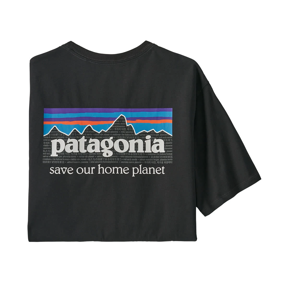 PATAGONIA M'S P-6 MISSION ORGANIC T-SHIRT INK BLACK 23 1 PATAGONIA M'S P-6 MISSION ORGANIC T-SHIRT INK BLACK 23