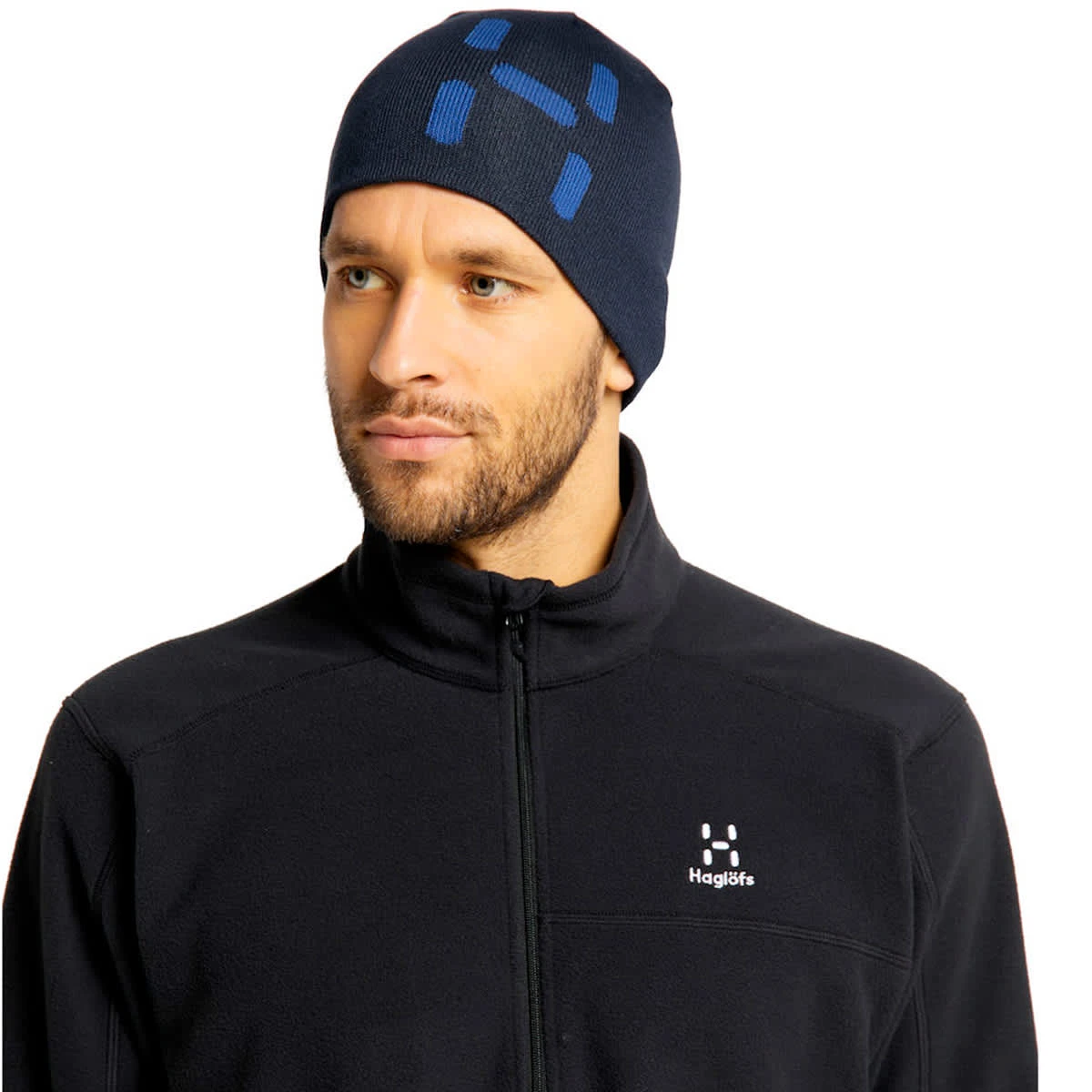Haglöfs HAGLOFS REVERSIBLE LOGO BEANIE TARN BLUE/BALTIC BLUE 22 4 Haglöfs HAGLOFS REVERSIBLE LOGO BEANIE TARN BLUE/BALTIC BLUE 22 – Image 4