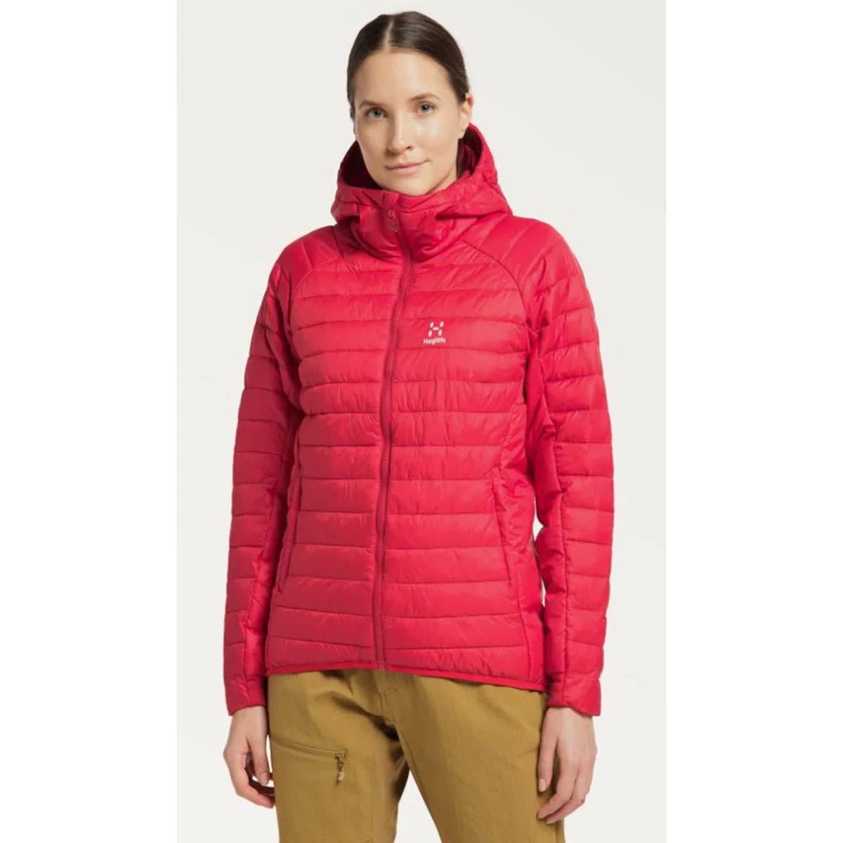 Haglöfs HAGLOFS SPIRE MIMIC JACKET WOMEN SCARLET RED 22 3 Haglöfs HAGLOFS SPIRE MIMIC JACKET WOMEN SCARLET RED 22 – Image 3