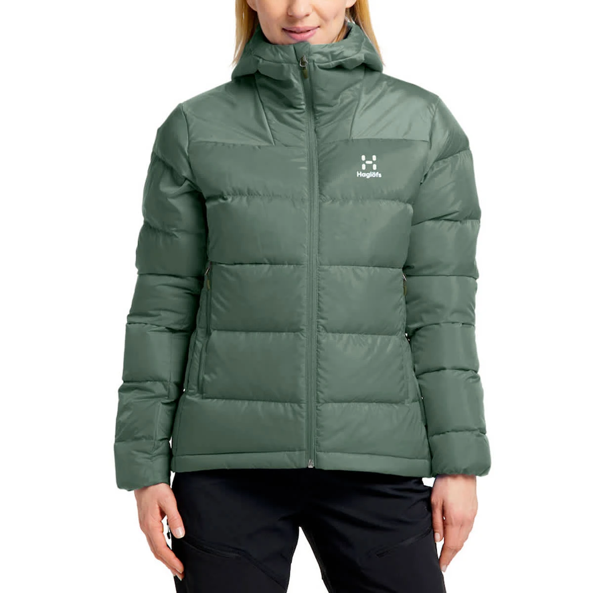 Haglöfs HAGLOFS BIELD DOWN HOOD WOMEN FJELL GREEN 22 3 Haglöfs HAGLOFS BIELD DOWN HOOD WOMEN FJELL GREEN 22 – Image 3