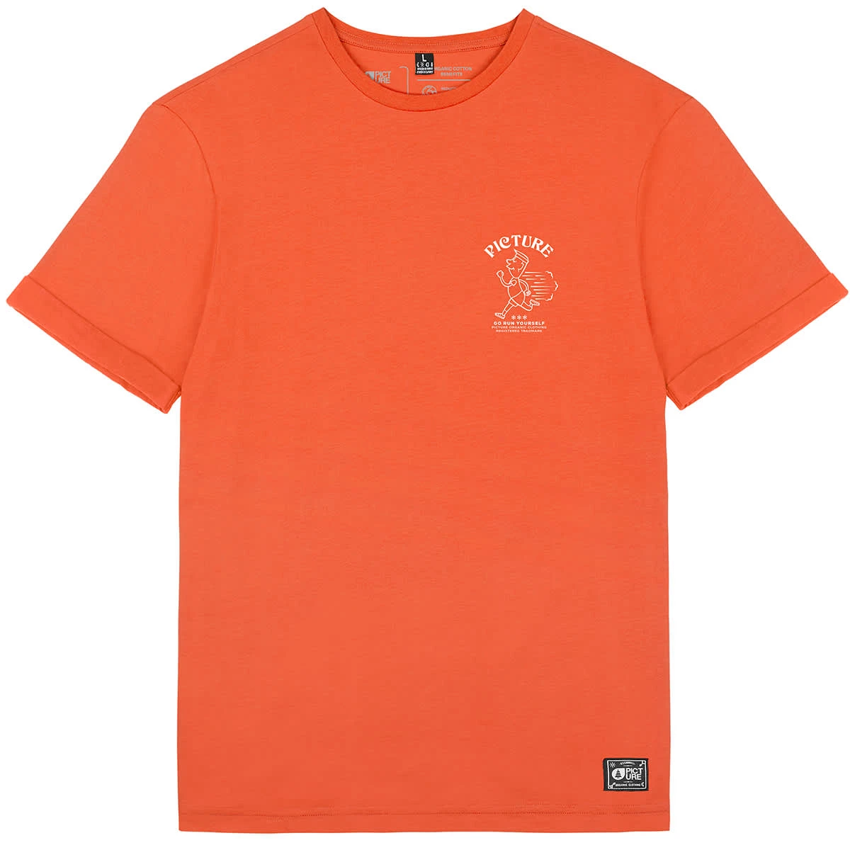 PICTURE RUNNICLE TEE ORANGE 22 1 PICTURE RUNNICLE TEE ORANGE 22