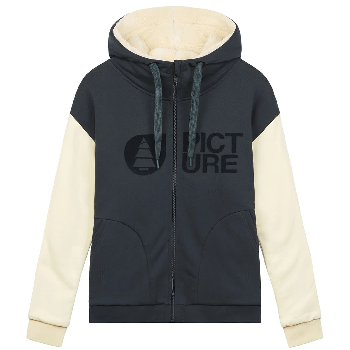 PICTURE BASEMENT PLUSH ZIP HOODIE W DARK BLUE 23 1 PICTURE BASEMENT PLUSH ZIP HOODIE W DARK BLUE 23