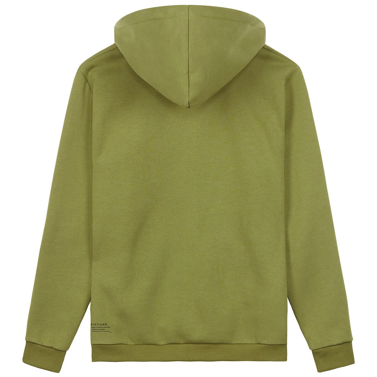 PICTURE BASEMENT FLOCK HOODIE ARMY GREEN 23 2 PICTURE BASEMENT FLOCK HOODIE ARMY GREEN 23 – Image 2