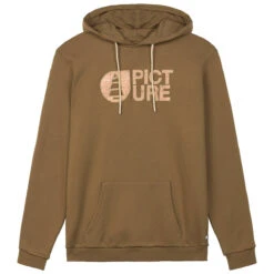 PICTURE BASEMENT CORK HOODIE BROWN 23