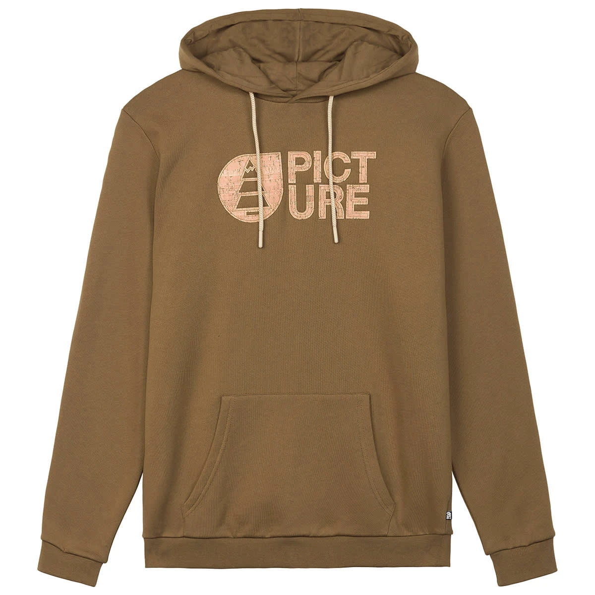 PICTURE BASEMENT CORK HOODIE BROWN 23 1 PICTURE BASEMENT CORK HOODIE BROWN 23