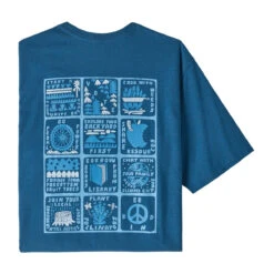 PATAGONIA M'S HOW TO CHANGE RESPONSIBILI-TEE WAVY BLUE 23 -Vêtements De Ski Boutique 9 110689 m s how to change responsibili tee wavy blue 37582 wavb 03