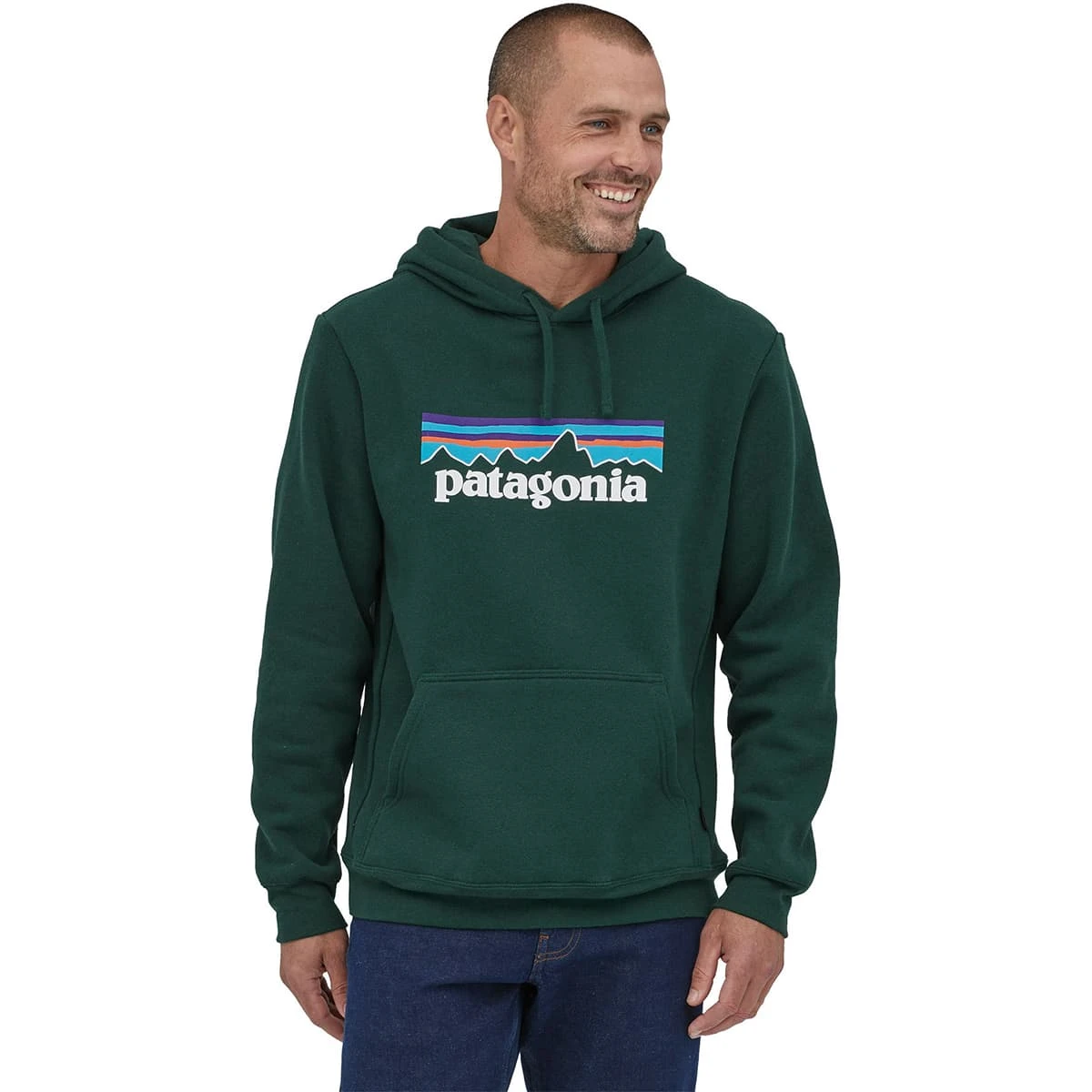 PATAGONIA M'S P-6 LOGO UPRISAL HOODY PINYON GREEN 23 2 PATAGONIA M'S P-6 LOGO UPRISAL HOODY PINYON GREEN 23 – Image 2