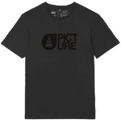 PICTURE BASEMENT FLOCK TEE BLACK 23