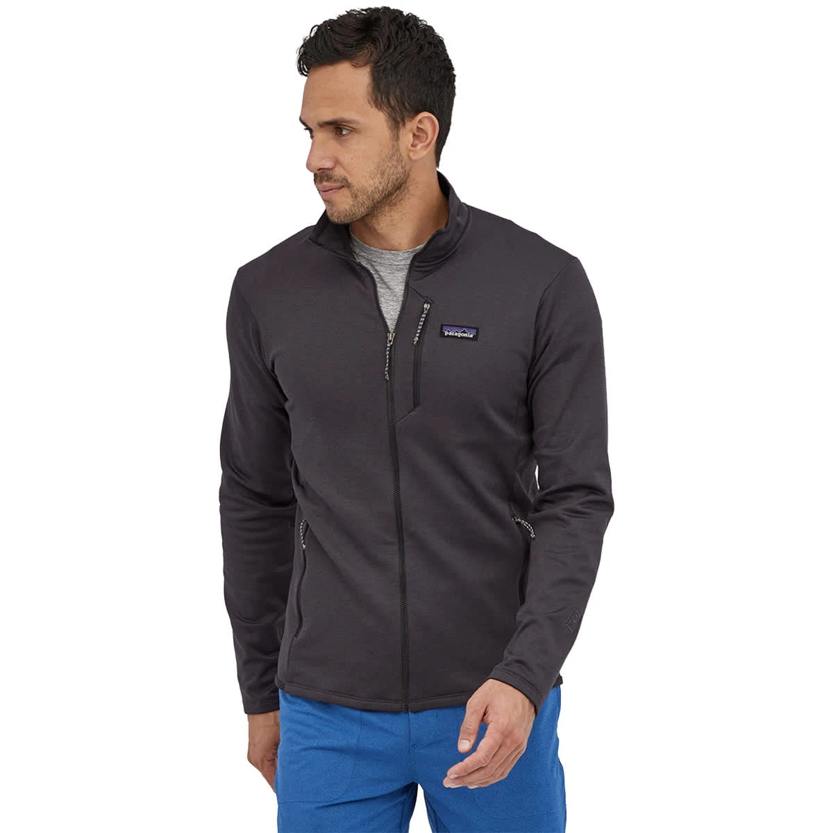 PATAGONIA M'S R1 DAILY JKT INK BLACK - BLACK X-DYE 23 2 PATAGONIA M'S R1 DAILY JKT INK BLACK - BLACK X-DYE 23 – Image 2