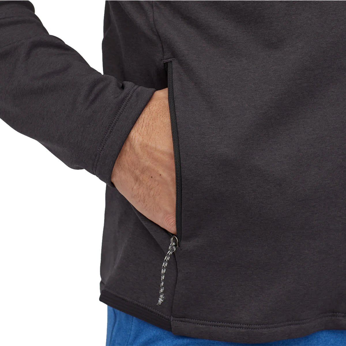 PATAGONIA M'S R1 DAILY JKT INK BLACK - BLACK X-DYE 23 6 PATAGONIA M'S R1 DAILY JKT INK BLACK - BLACK X-DYE 23 – Image 6