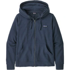 PATAGONIA W'S AHNYA FULLZIP HOODY SMOLDER BLUE 23
