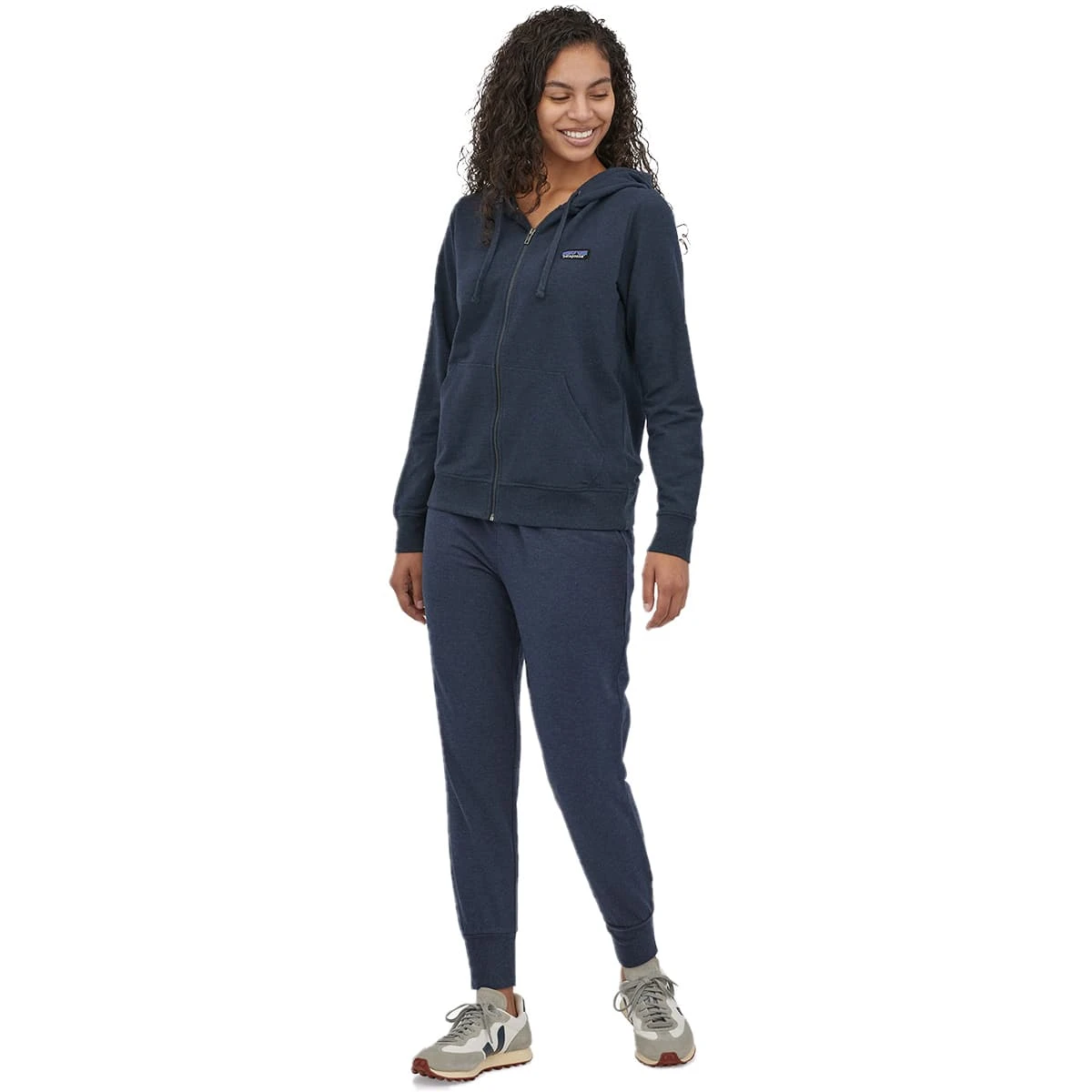 PATAGONIA W'S AHNYA FULLZIP HOODY SMOLDER BLUE 23 4 PATAGONIA W'S AHNYA FULLZIP HOODY SMOLDER BLUE 23 – Image 4