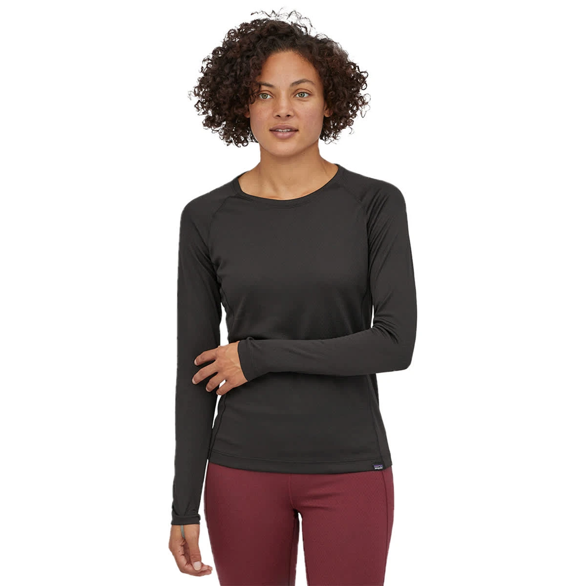 PATAGONIA W'S CAPILENE MIDWEIGHT CREW BLACK 23 2 PATAGONIA W'S CAPILENE MIDWEIGHT CREW BLACK 23 – Image 2