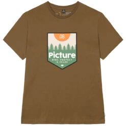 PICTURE CAHOON TEE BROWN 23
