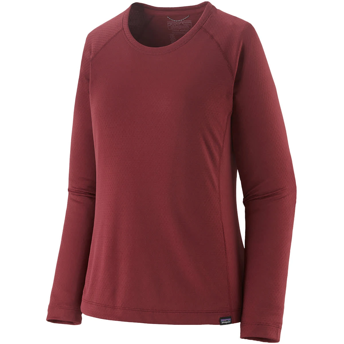 PATAGONIA W'S CAPILENE MIDWEIGHT CREW SEQUOIA RED 23 1 PATAGONIA W'S CAPILENE MIDWEIGHT CREW SEQUOIA RED 23