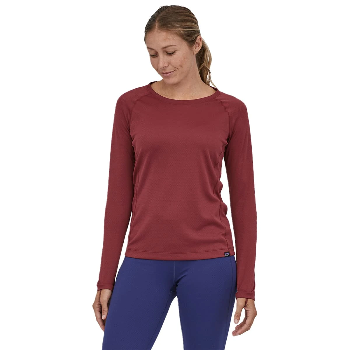 PATAGONIA W'S CAPILENE MIDWEIGHT CREW SEQUOIA RED 23 2 PATAGONIA W'S CAPILENE MIDWEIGHT CREW SEQUOIA RED 23 – Image 2