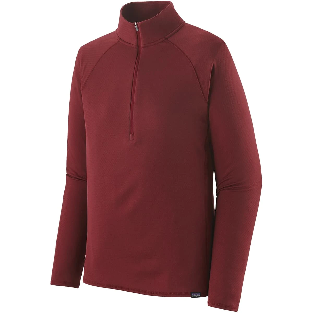 PATAGONIA M'S CAPILENE MIDWEIGHT ZIP NECK SEQUOIA RED 23 1 PATAGONIA M'S CAPILENE MIDWEIGHT ZIP NECK SEQUOIA RED 23