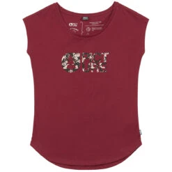 PICTURE BASEMENT TEE GIRL RHUBARBE 23