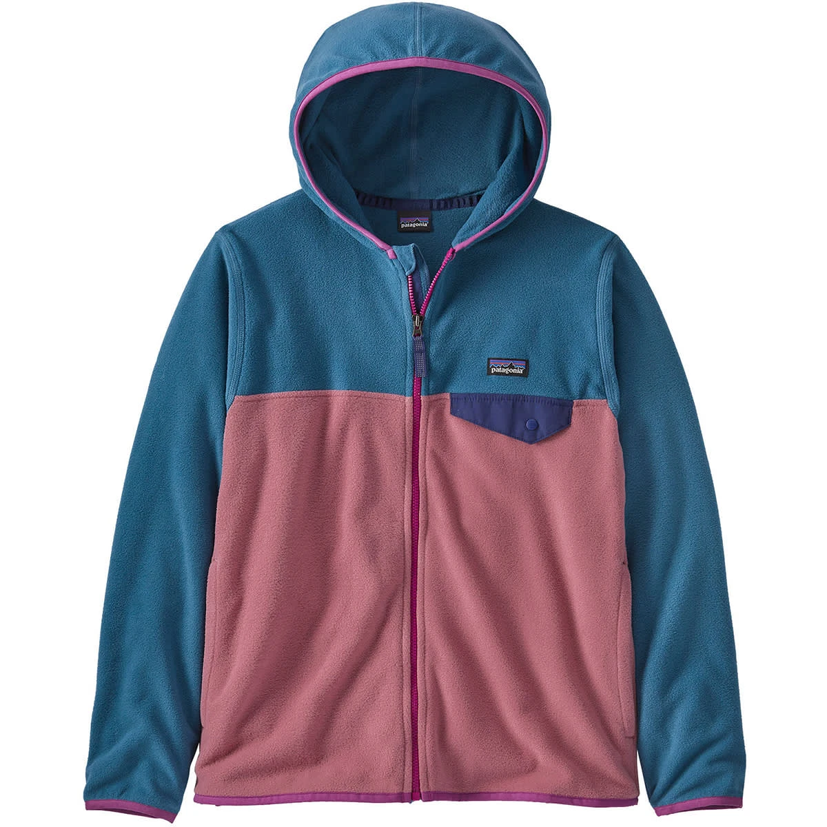 PATAGONIA BOY'S MICRO D SNAP-T JKT LIGHT STAR PINK 23 1 PATAGONIA BOY'S MICRO D SNAP-T JKT LIGHT STAR PINK 23