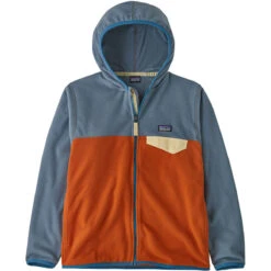 PATAGONIA BOY'S MICRO D SNAP-T JKT SANDHILL RUST 23