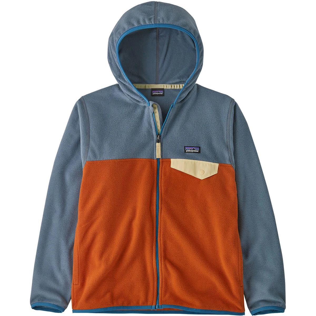 PATAGONIA BOY'S MICRO D SNAP-T JKT SANDHILL RUST 23 1 PATAGONIA BOY'S MICRO D SNAP-T JKT SANDHILL RUST 23